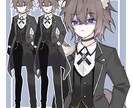 TRPG・ゲーム等の立ち絵を制作します 【かわいい＆かっこいいアニメ風！】 イメージ4