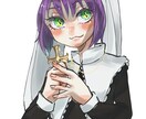 TRPG向け立ち絵／アイコン作成致します TRPGで使えるキャラクターのアイコンや立ち絵、表情差分作成 イメージ1