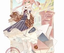 綺麗でかわいいイラストを描きます サムネ・表紙・TRPG立ち絵やプレゼントなど！ イメージ3