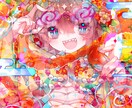 キラキラポップなイラスト描きます 活動者さま、創作者さま、個人さま！何でも描かせてください！！ イメージ3
