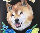 A4サイズ　チョークアートでペット画描きます １つ１つ手描きです。世界に１つの作品を作ります。 イメージ2