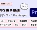 切り抜き動画の編集します VTuberさん・配信者さんのお手伝いさせてください！ イメージ1