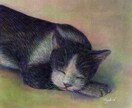 あなたの「うちの子」を油絵風のイラストにします 洋画を専門的に学んだイラストレーターです イメージ3