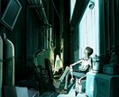 世界観や物語を感じる人物＋背景お描きします 楽曲配信やCDジャケット などにオススメです！ イメージ2