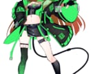Live2D用パーツ分け対応！キャラ立ち絵描きます 自分だけのキャラが欲しい方...お力になりますよ！ イメージ3