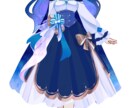 IRIAMの立ち絵や挿絵に！一枚絵をお作りします ⭐️キャラを作ってみたい人、配信を始めたい時の最初の一歩に！ イメージ2