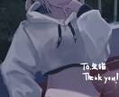 1枚絵、立ち絵、腰上バストアップイラスト描きます 素敵な世界観、あなたが求める表情のキャラクターを描きます！！ イメージ6