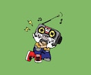 シンプルかつ独特なキャラクターを描きます 完全オリジナルで唯一無二のイラストを描きます！ イメージ1