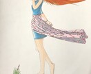 SNSでのアイコンや背景画を描きます 年齢層は関係なく幅広いものを提供 イメージ7