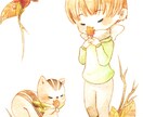 水彩で絵本のようなイラストお描きします 優しい水彩のイラストが欲しい方に イメージ5