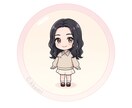 お写真からデフォルメキャラ制作し（グッズ風）ます 可愛いデフォルメキャラとグッズ風デザイン制作 イメージ1