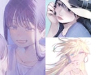 透明感ある可愛いイラストを制作いたします リアル、アニメ調などテイストも変更できます！ イメージ2