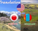 3か国語の翻訳(日本語・英語・モンゴル語)をします 迅速で明解な翻訳を提供いたします イメージ3