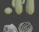 ゲーム用のBlenderの基本操作を教えます Blenderの導入から操作方法まで丁寧にサポートします イメージ5