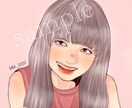 お写真を元に丁寧に似顔絵風イラストを描きます ❁自分だけのSNSアイコン・プレゼント用・記念日などに❁ イメージ3