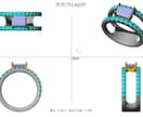 デザインを活かし製品になるジュエリーCAD作ります 35年の現場経験を、製品になるジュエリーCADに。 イメージ5