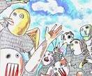 あなたの為だけの一枚絵をお届けします 世界観から色タッチまで明るくも暗くもあなた次第に！ イメージ4