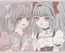 オシャレな人物絵を描きます 絵柄はご要望で多少変えられます！ イメージ4