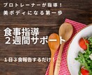 5月限定価格！プロが２週間食事サポートします もう迷わない！食事テクニックを伝授！ イメージ1