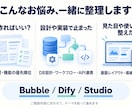 AI・ノーコード開発の設計や実装をサポートします Bubble・Dify・Studioでアイデアを形に イメージ2