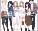 立ち絵・キャラクターイラスト制作します TRPG、ゲーム、コテキャ紹介などにどうぞ！ イメージ4