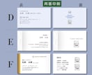 シンプルで信頼感のあるビジネス名刺を制作します 簡単テンプレートから選ぶだけ！ イメージ6