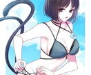 少女漫画風のイラスト作成いたします キラキラした女の子や男の子のイラストを作成いたします イメージ3