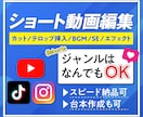法人対応◎スピード対応◎ショート動画を編集します TikTok、Instagram等　ジャンルはなんでもOK！ イメージ1