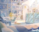 世界観のあるキャラクターイラスト作成します 魅力的な厚塗りのイラストを制作いたします。 イメージ6