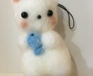 羊毛フェルトで動物作ります 可愛い動物のアクセサリーや小物、立体物などお作りします。 イメージ6