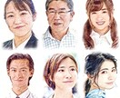 写真を温もりある手描き風の鉛筆スケッチにします ペット・人物・風景・建物対応｜やさしい手描き風タッチ イメージ10
