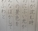 お客様が書いてほしい文を手書きで清書します 習字の師範免許も持っており、字を書くのは得意です！ イメージ2