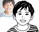 芸人が描く。シンプル＆お洒落な似顔絵作成します SNSアイコン・名刺に！「その人らしさ」をスッキリ形にします イメージ5