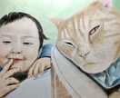 写真では残せない“気持ち”を優しい色鉛筆で描きます 大切な思い出の一コマを心を込めて丁寧に手描きします。 イメージ2