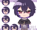 ミニキャライラスト制作します SNSアイコン、オリキャラのちびキャラ化、グッズ絵などに イメージ10