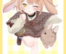 商用利用込！かわいい女の子描きます グッズや二次利用にも追加料金不要！ イメージ3