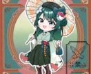 量産ちびキャラ【大正ロマン 袴】を描きます Vtuber / Vライバーさんに大人気の量産シリーズです！ イメージ9