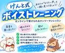 歌声を診断！あなたに合ったボイトレをします 高音・喉声・裏声など「歌いにくい原因」を見つけます イメージ1
