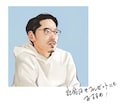 雰囲気のあるリアルなデジタル似顔絵を制作します SNSやビジネスにも使いやすい、“自分らしさ”のある一枚を イメージ2