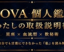 星座×血液型×数秘術であなた自身を読み解きます 自分でも言葉にできなかった「私」を読み解く個人鑑定 イメージ1