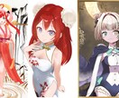 あなたの世界観を一枚で伝えるイラストを作成します Youtube・IRIAM・SNS用に！商用利用可！ イメージ4