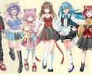 様々な立ち絵を制作いたします 立ち絵を制作いたします！腰上までなら1000円引き！ イメージ3