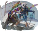 カラフルな老若男女＋背景のイラストを描きます 想像が膨らむイラストをお届けします イメージ9