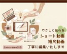 やさしく伝わる動画・短尺動画を丁寧に編集いたします 落ち着いたトーンで、安心して見られる動画を丁寧に作ります イメージ1