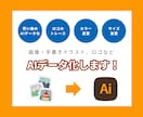 画像トレース｜画像・ロゴを印刷用データに変換します 画像・手書きデータを綺麗にトレース。印刷・編集可能なデータに イメージ1