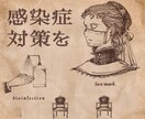 レトロなヴィンテージなアイコン・イラスト描きます 個性的！ブログやSNSの雰囲気がガラッと変わります イメージ4