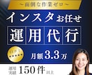 ターゲットに刺さるInstagram運用をします SNS特化チームが運用｜SNSアカウント運用実績150以上 イメージ1