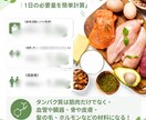 必要な食事量計算・献立まで提案します 必要な食事量を、数字と献立で見える化。 イメージ2