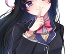 キラキラかわいいバストアップイラストを描きます ギャルゲ塗りで魅力的で鮮やかなイラストならお任せください! イメージ2