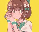 平成レトロポップなイラスト描きます レトロでポップなバストアップを描きます！ イメージ1